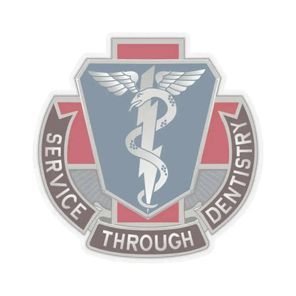 Dental Health Activity Fort Campbell (U.S. Army) STICKER Vinyl Kiss-Cut Decal 4 Inch Transparent - The Sticker Space