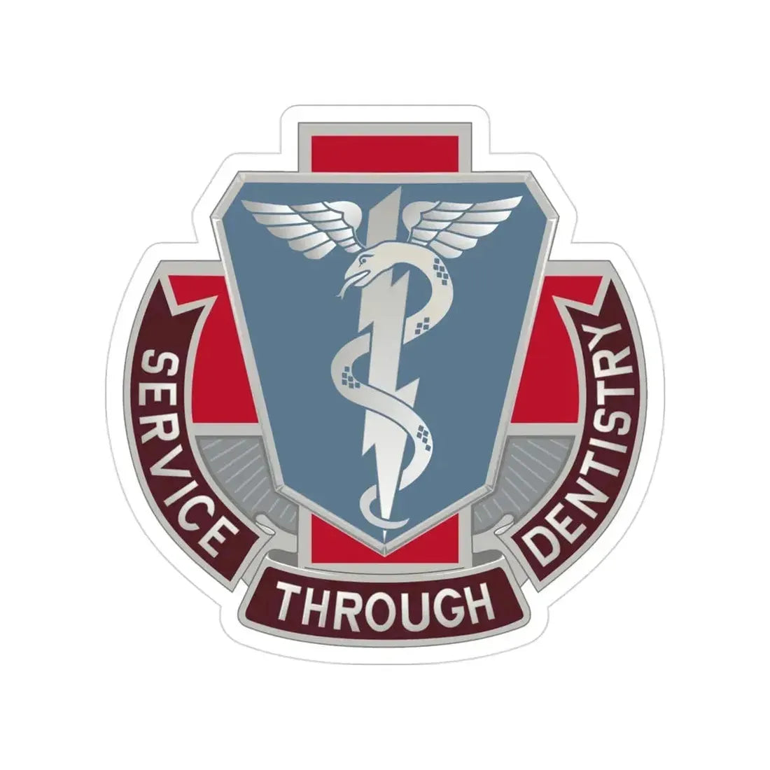 Dental Health Activity Fort Campbell (U.S. Army) Transparent STICKER Die-Cut Vinyl Decal 3 Inch - The Sticker Space
