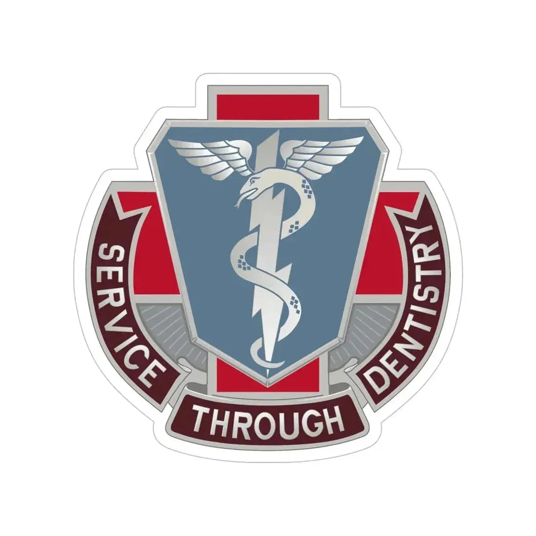 Dental Health Activity Fort Campbell (U.S. Army) Transparent STICKER Die-Cut Vinyl Decal 6 Inch - The Sticker Space