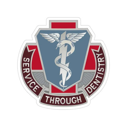 Dental Health Activity Fort Campbell (U.S. Army) Transparent STICKER Die-Cut Vinyl Decal 6 Inch - The Sticker Space