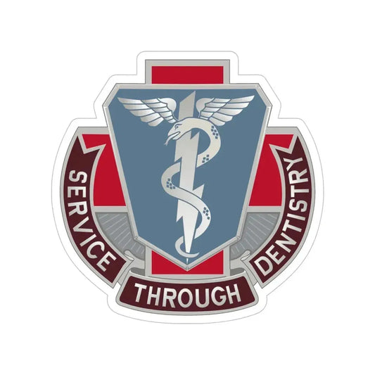 Dental Health Activity Fort Campbell (U.S. Army) Transparent STICKER Die-Cut Vinyl Decal 6 Inch - The Sticker Space