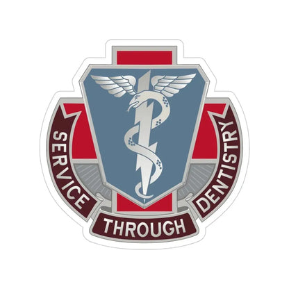 Dental Health Activity Fort Campbell (U.S. Army) Transparent STICKER Die-Cut Vinyl Decal 6 Inch - The Sticker Space