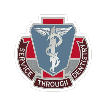 Dental Health Activity Fort Campbell (U.S. Army) Transparent STICKER Die-Cut Vinyl Decal - The Sticker Space