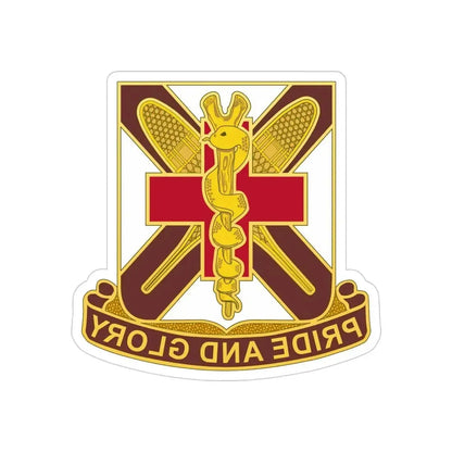 Dental Health Activity Fort Drum (U.S. Army) REVERSE PRINT Transparent Die-Cut STICKER - The Sticker Space