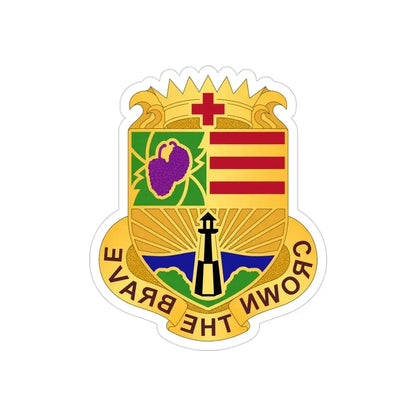 Dental Health Activity Fort Eustis (U.S. Army) REVERSE PRINT Transparent Die-Cut STICKER - The Sticker Space