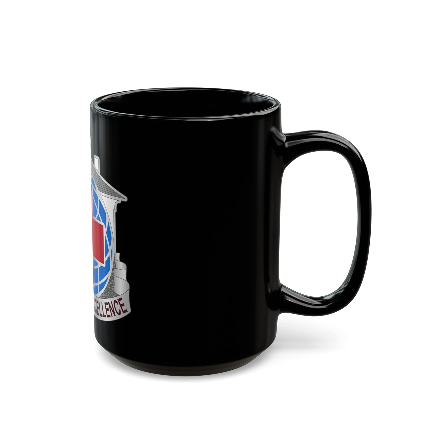 Dental Health Activity Fort Gordon (U.S. Army) Black Coffee Mug-The Sticker Space