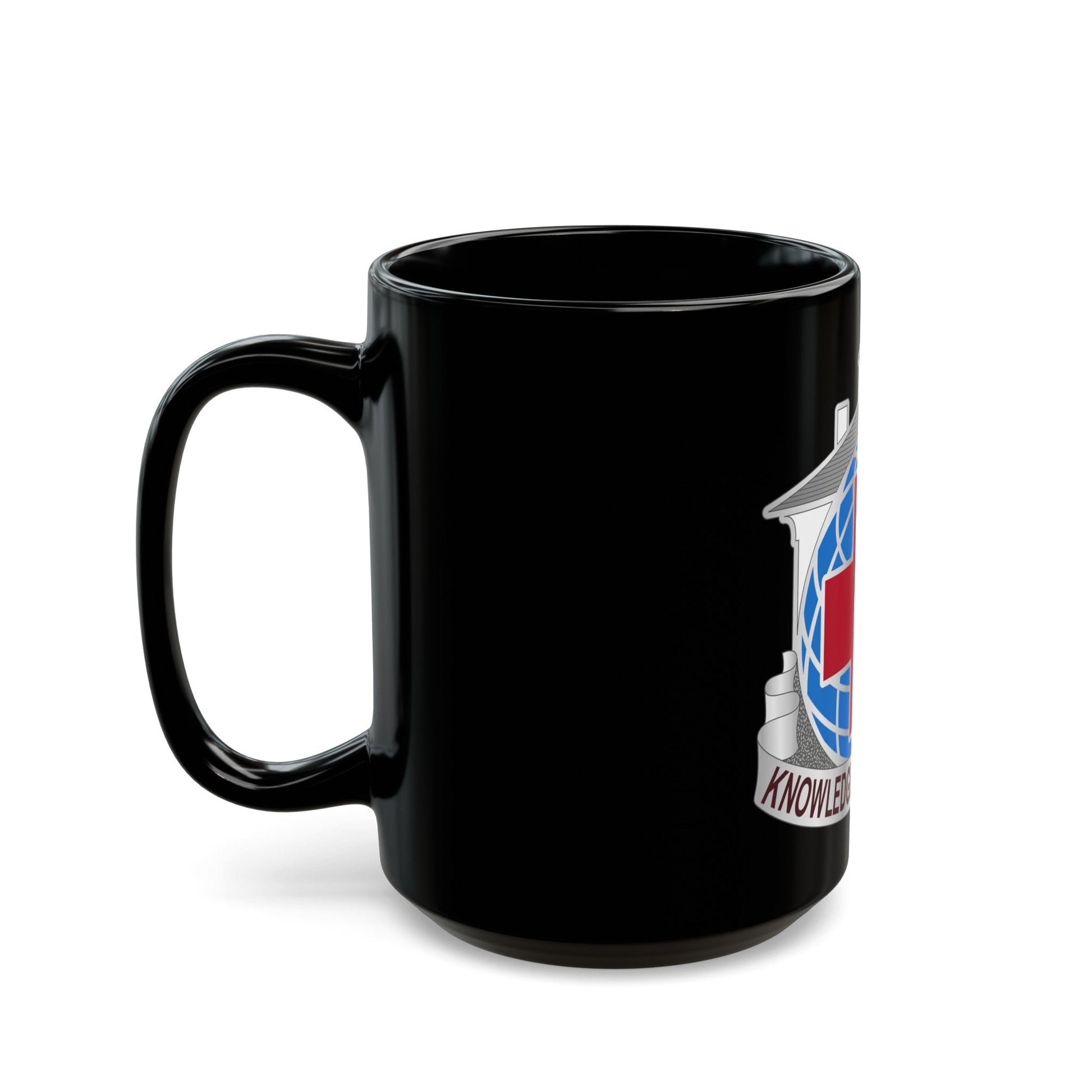 Dental Health Activity Fort Gordon (U.S. Army) Black Coffee Mug-The Sticker Space