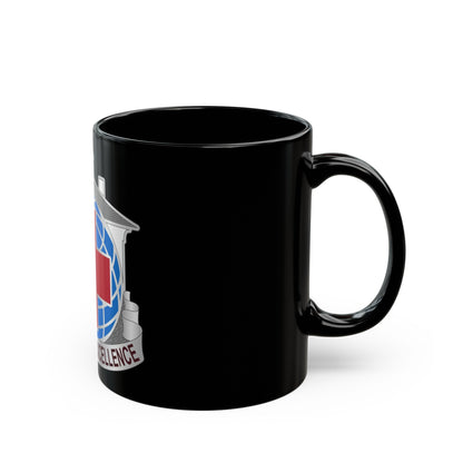 Dental Health Activity Fort Gordon (U.S. Army) Black Coffee Mug-The Sticker Space