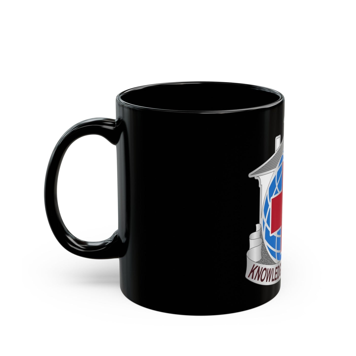 Dental Health Activity Fort Gordon (U.S. Army) Black Coffee Mug-The Sticker Space