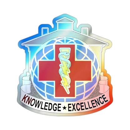 Dental Health Activity Fort Gordon (U.S. Army) Holographic STICKER Die-Cut Vinyl Decal - The Sticker Space