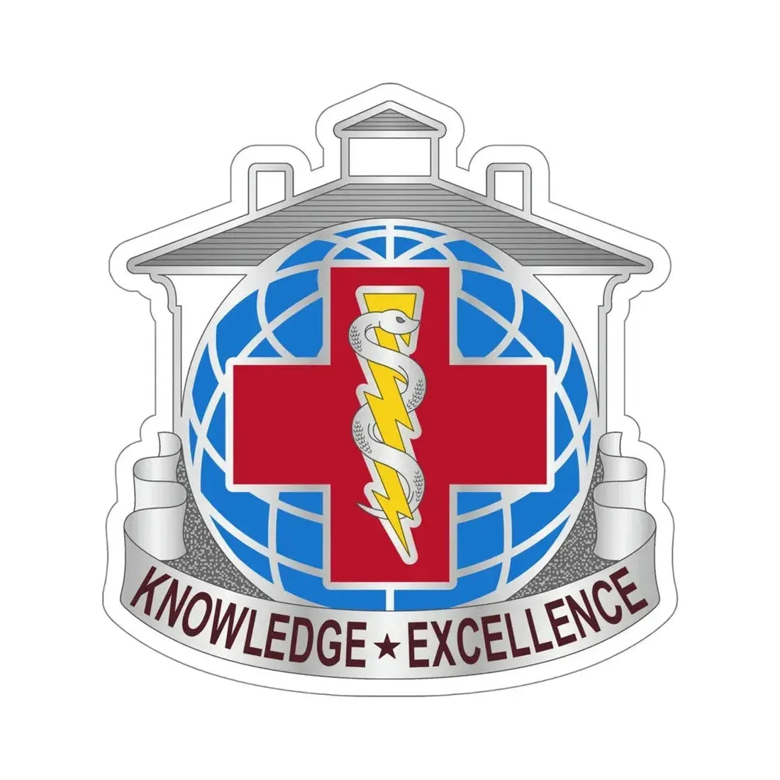 Dental Health Activity Fort Gordon (U.S. Army) STICKER Vinyl Die-Cut Decal 6 Inch - The Sticker Space