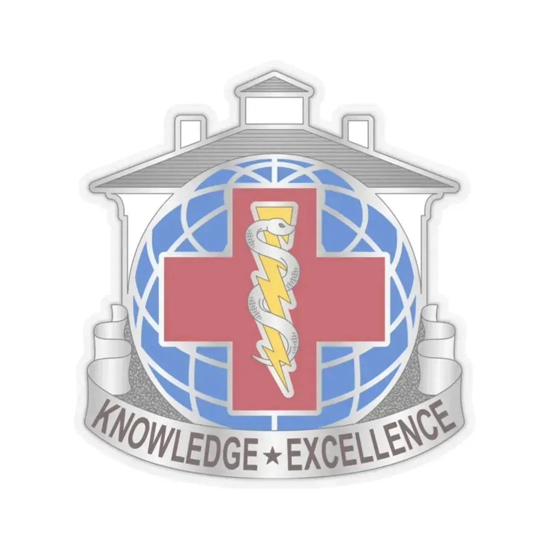 Dental Health Activity Fort Gordon (U.S. Army) STICKER Vinyl Kiss-Cut Decal 2 Inch Transparent - The Sticker Space