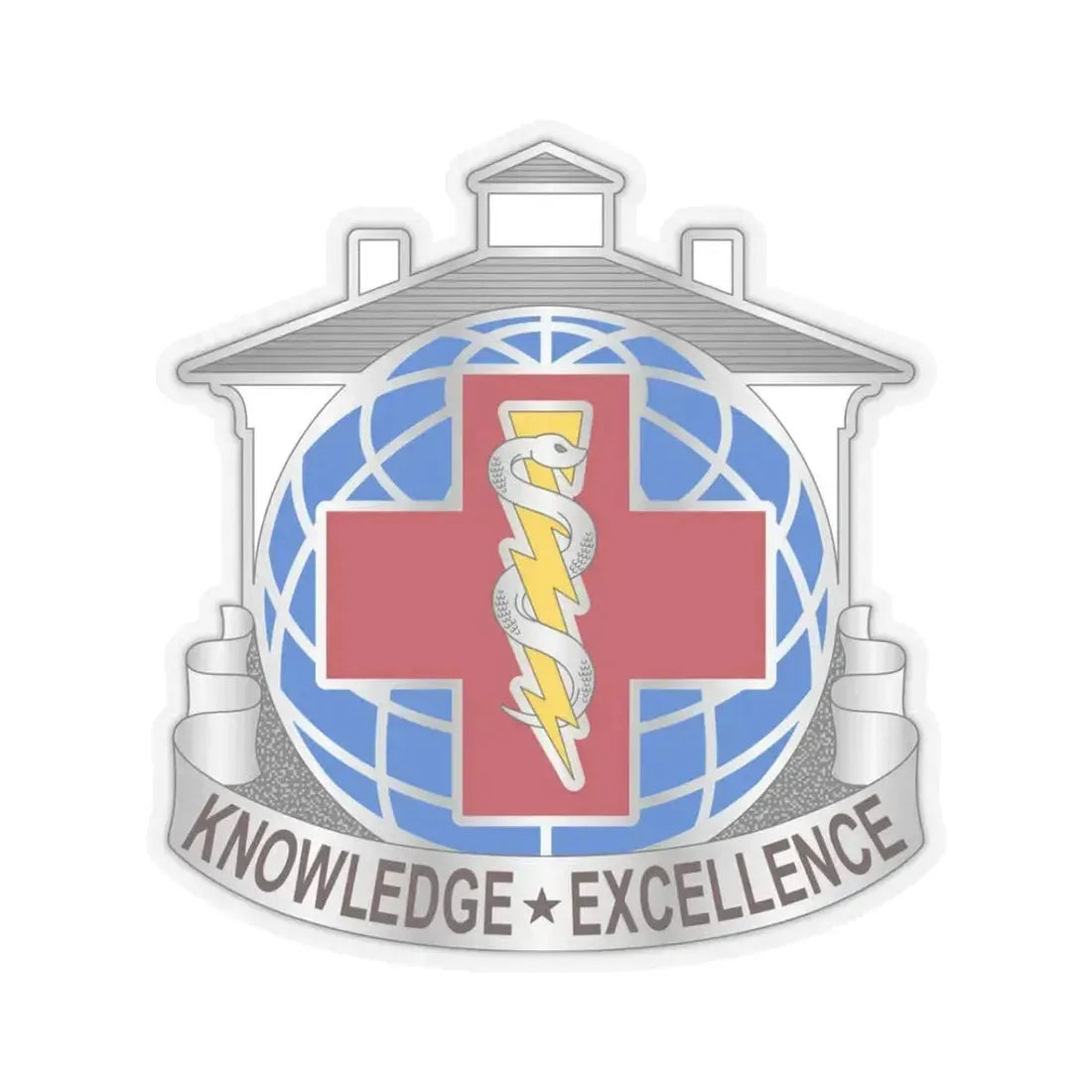 Dental Health Activity Fort Gordon (U.S. Army) STICKER Vinyl Kiss-Cut Decal 3 Inch Transparent - The Sticker Space