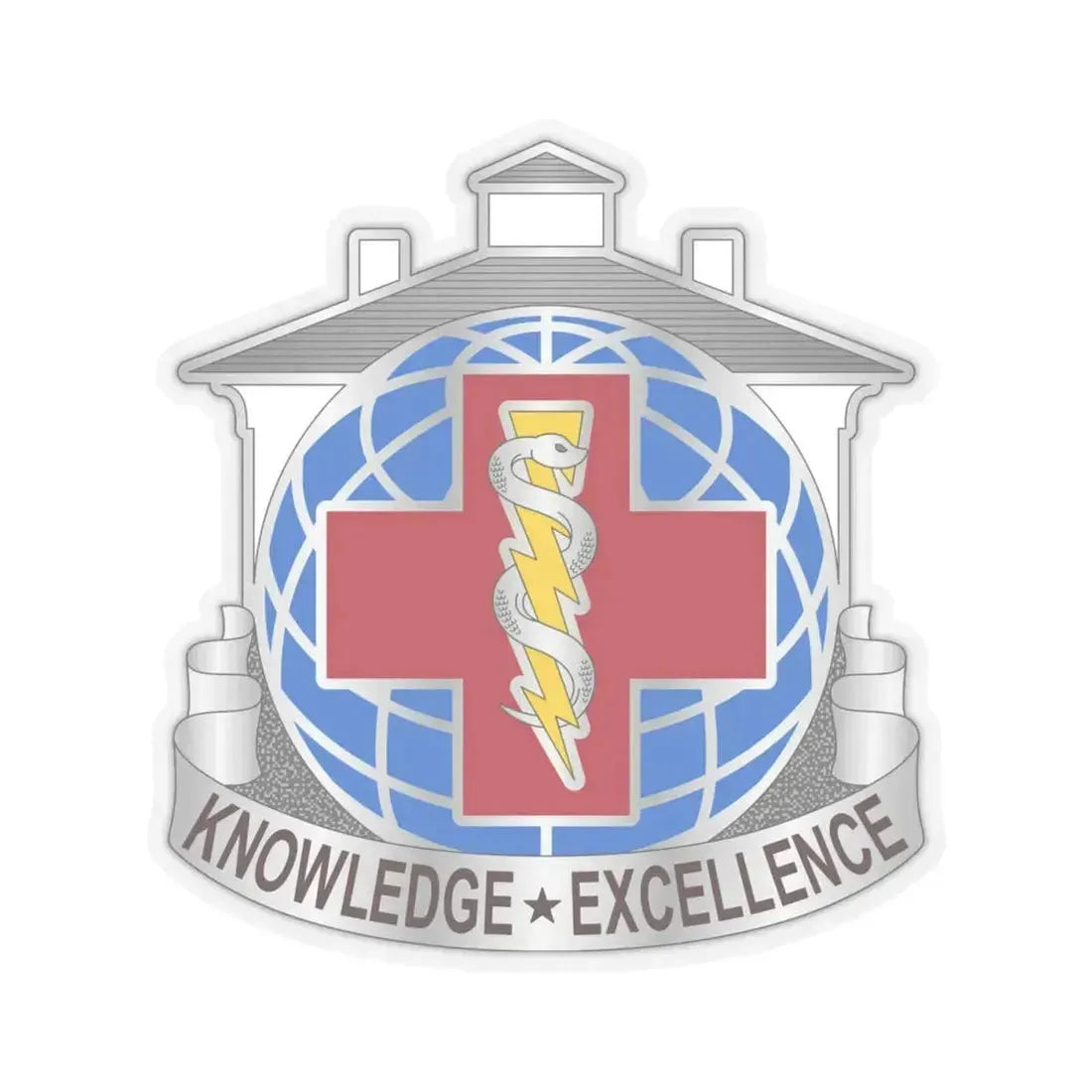 Dental Health Activity Fort Gordon (U.S. Army) STICKER Vinyl Kiss-Cut Decal 4 Inch Transparent - The Sticker Space