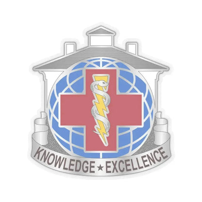 Dental Health Activity Fort Gordon (U.S. Army) STICKER Vinyl Kiss-Cut Decal 4 Inch Transparent - The Sticker Space