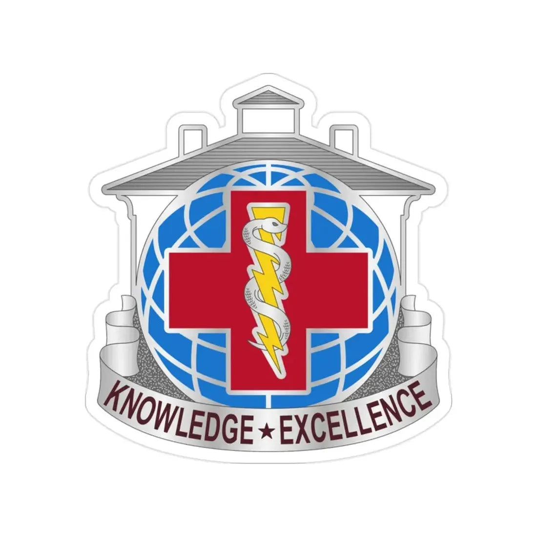 Dental Health Activity Fort Gordon (U.S. Army) Transparent STICKER Die-Cut Vinyl Decal 2 Inch - The Sticker Space