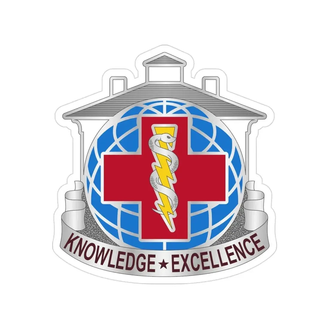 Dental Health Activity Fort Gordon (U.S. Army) Transparent STICKER Die-Cut Vinyl Decal 3 Inch - The Sticker Space