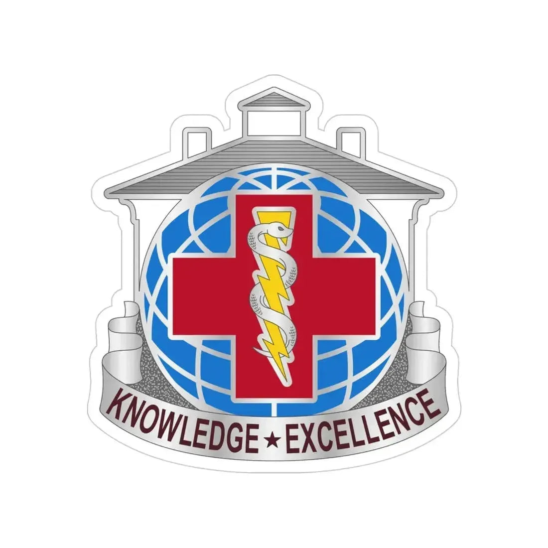 Dental Health Activity Fort Gordon (U.S. Army) Transparent STICKER Die-Cut Vinyl Decal 4 Inch - The Sticker Space
