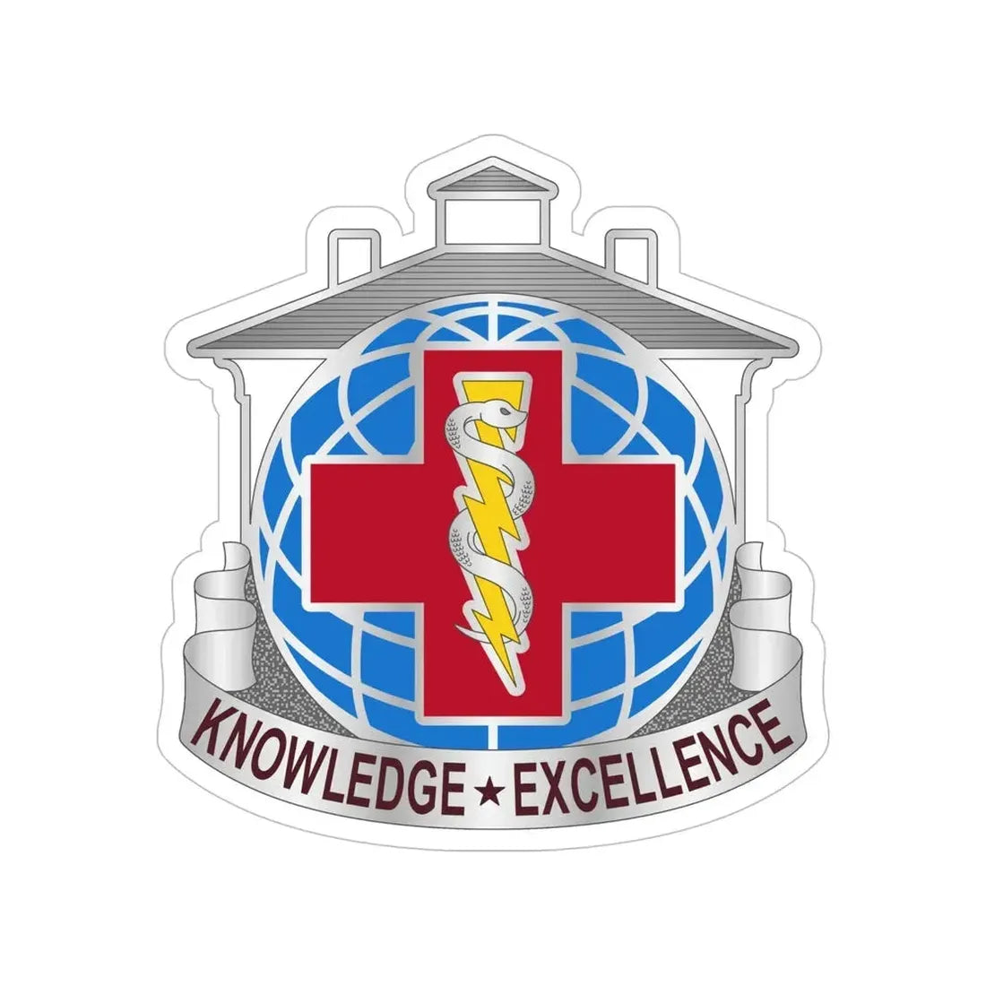 Dental Health Activity Fort Gordon (U.S. Army) Transparent STICKER Die-Cut Vinyl Decal 6 Inch - The Sticker Space