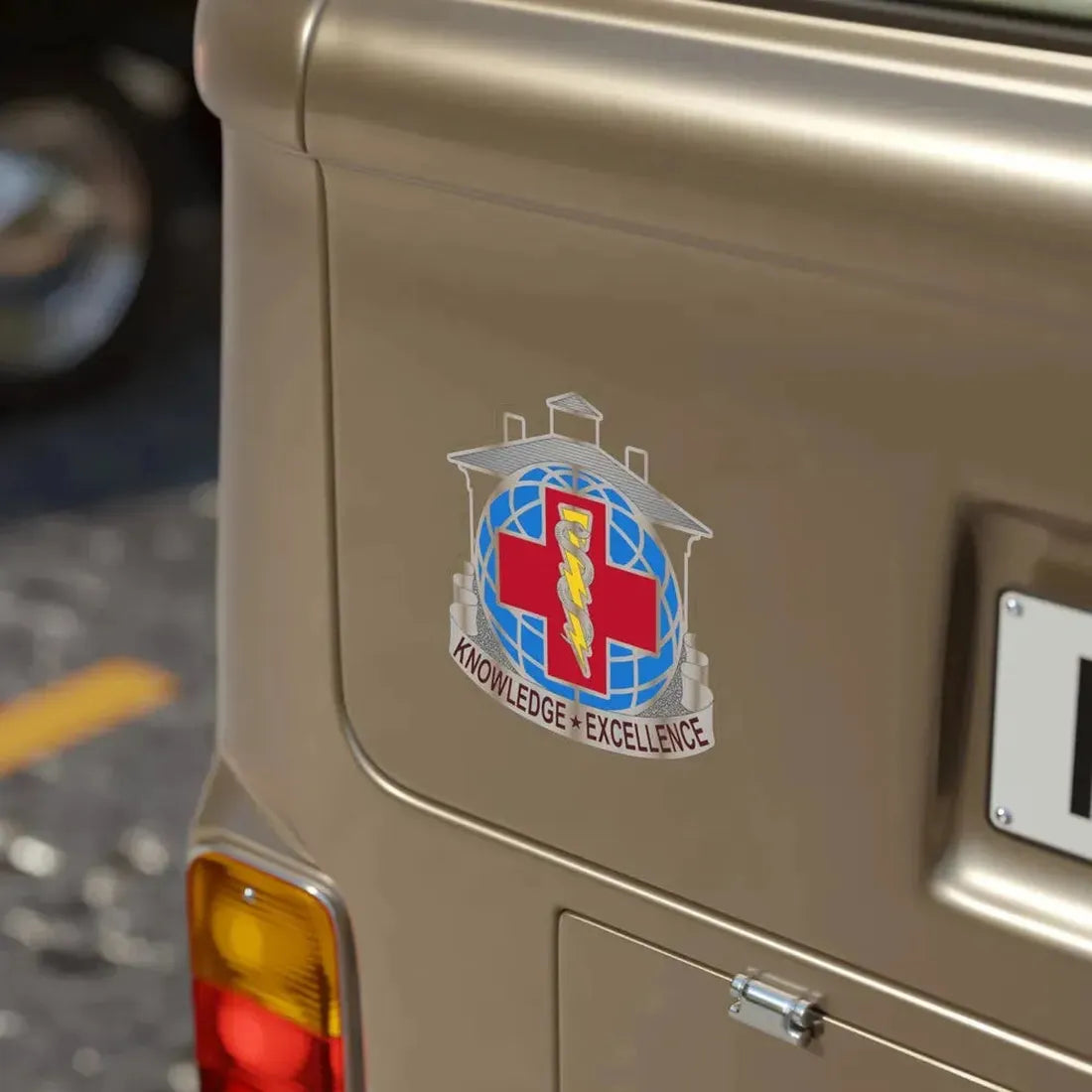 Dental Health Activity Fort Gordon (U.S. Army) Transparent STICKER Die-Cut Vinyl Decal - The Sticker Space