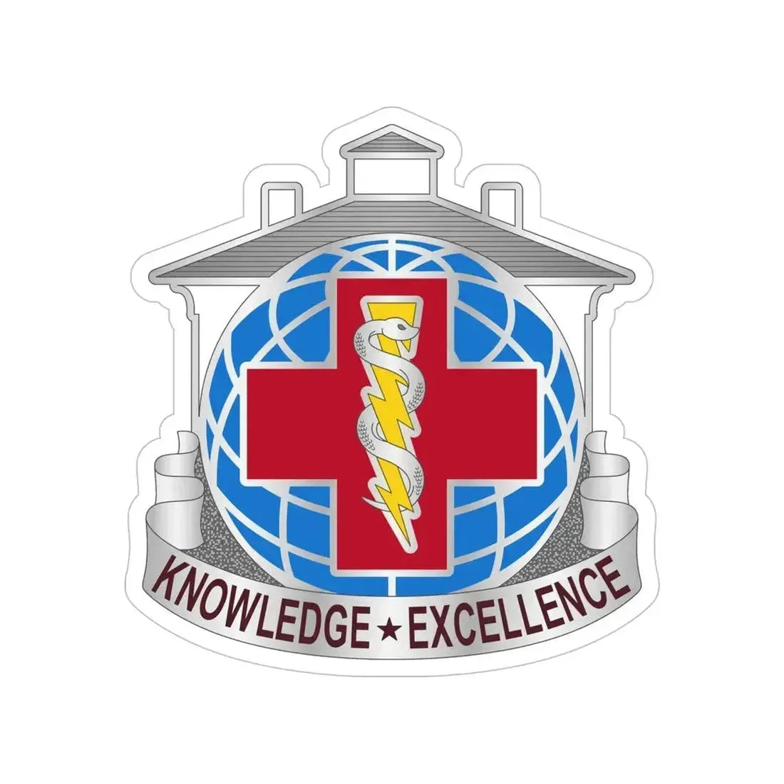 Dental Health Activity Fort Gordon (U.S. Army) Transparent STICKER Die-Cut Vinyl Decal - The Sticker Space