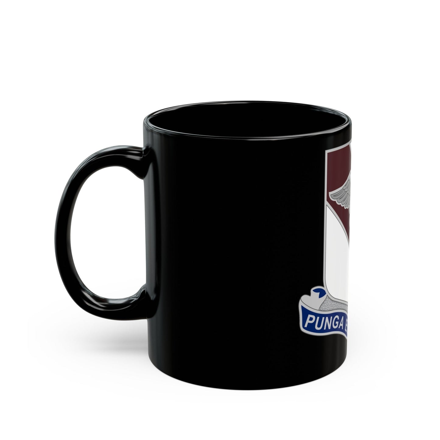 Dental Health Activity Fort Hood (U.S. Army) Black Coffee Mug-The Sticker Space