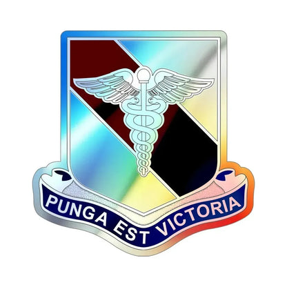 Dental Health Activity Fort Hood (U.S. Army) Holographic STICKER Die-Cut Vinyl Decal 6 Inch Holographic - The Sticker Space