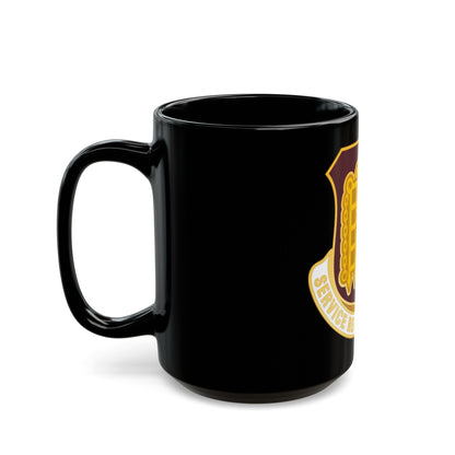 Dental Health Activity Fort Knox (U.S. Army) Black Coffee Mug-The Sticker Space