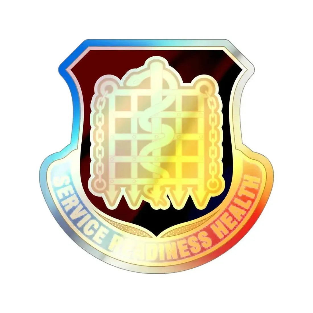 Dental Health Activity Fort Knox (U.S. Army) Holographic STICKER Die-Cut Vinyl Decal - The Sticker Space