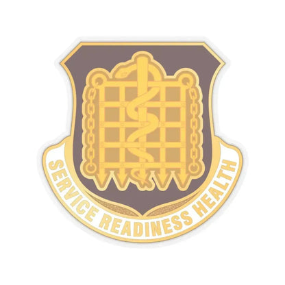 Dental Health Activity Fort Knox (U.S. Army) STICKER Vinyl Kiss-Cut Decal 3 Inch Transparent - The Sticker Space