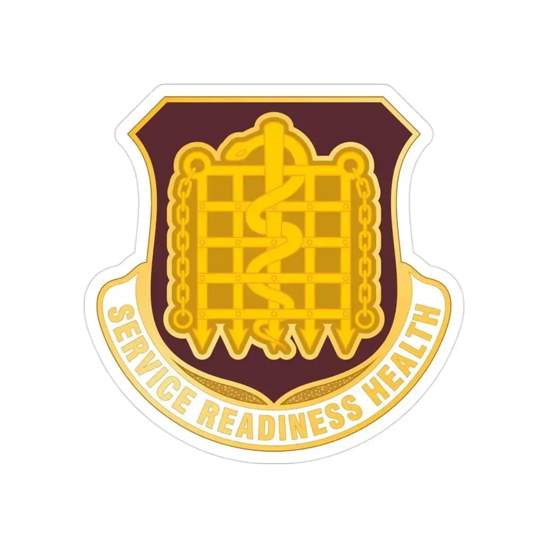 Dental Health Activity Fort Knox (U.S. Army) Transparent STICKER Die-Cut Vinyl Decal 3 Inch - The Sticker Space