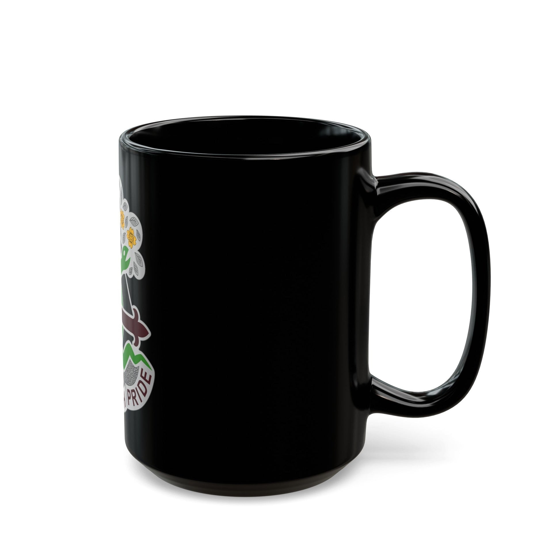 Dental Health Activity Fort Leonard Wood (U.S. Army) Black Coffee Mug-The Sticker Space