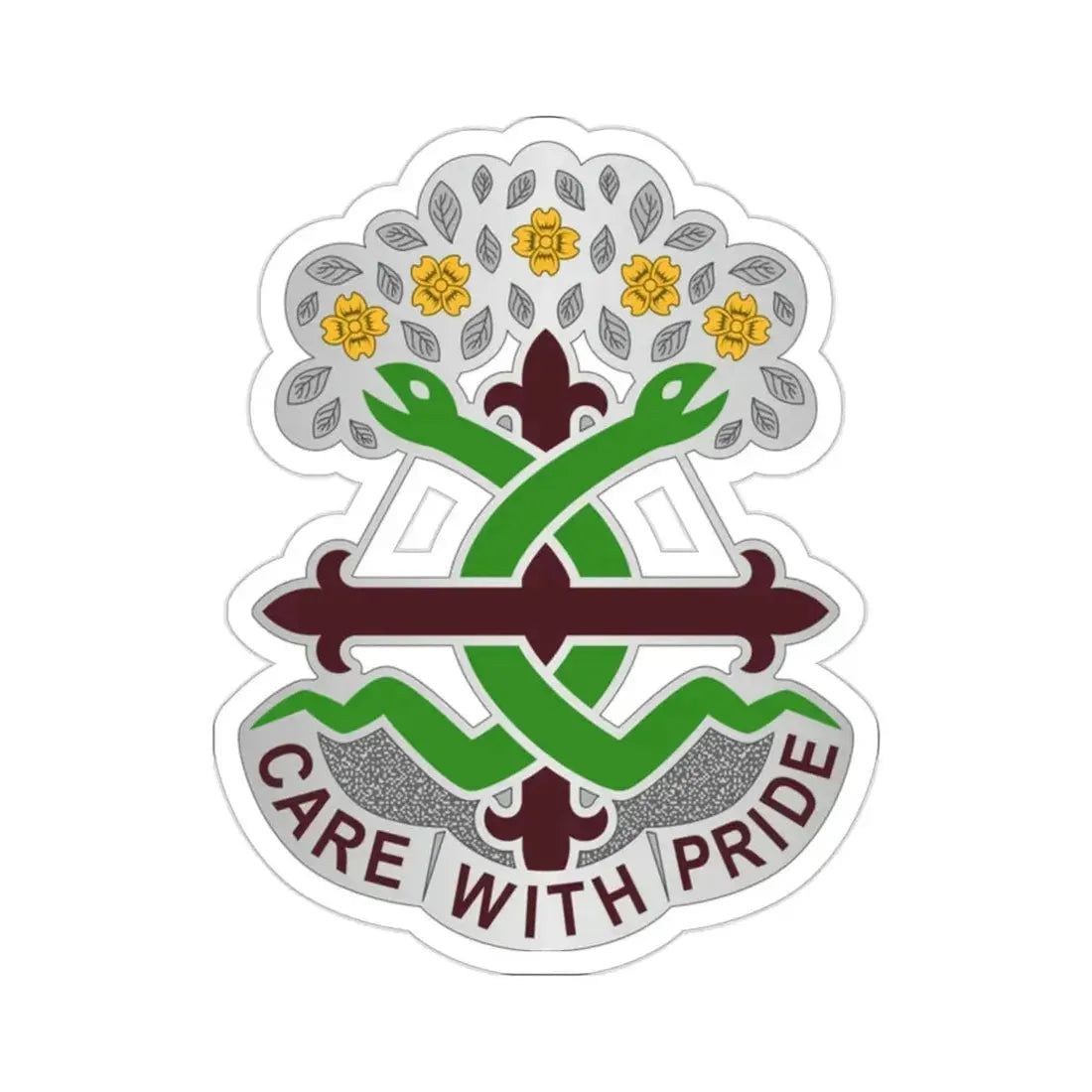 Dental Health Activity Fort Leonard Wood (U.S. Army) STICKER Vinyl Die-Cut Decal 2 Inch - The Sticker Space