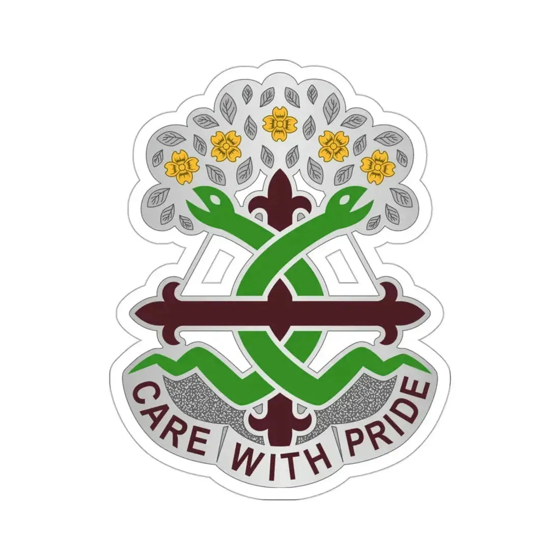 Dental Health Activity Fort Leonard Wood (U.S. Army) STICKER Vinyl Die-Cut Decal 3 Inch - The Sticker Space