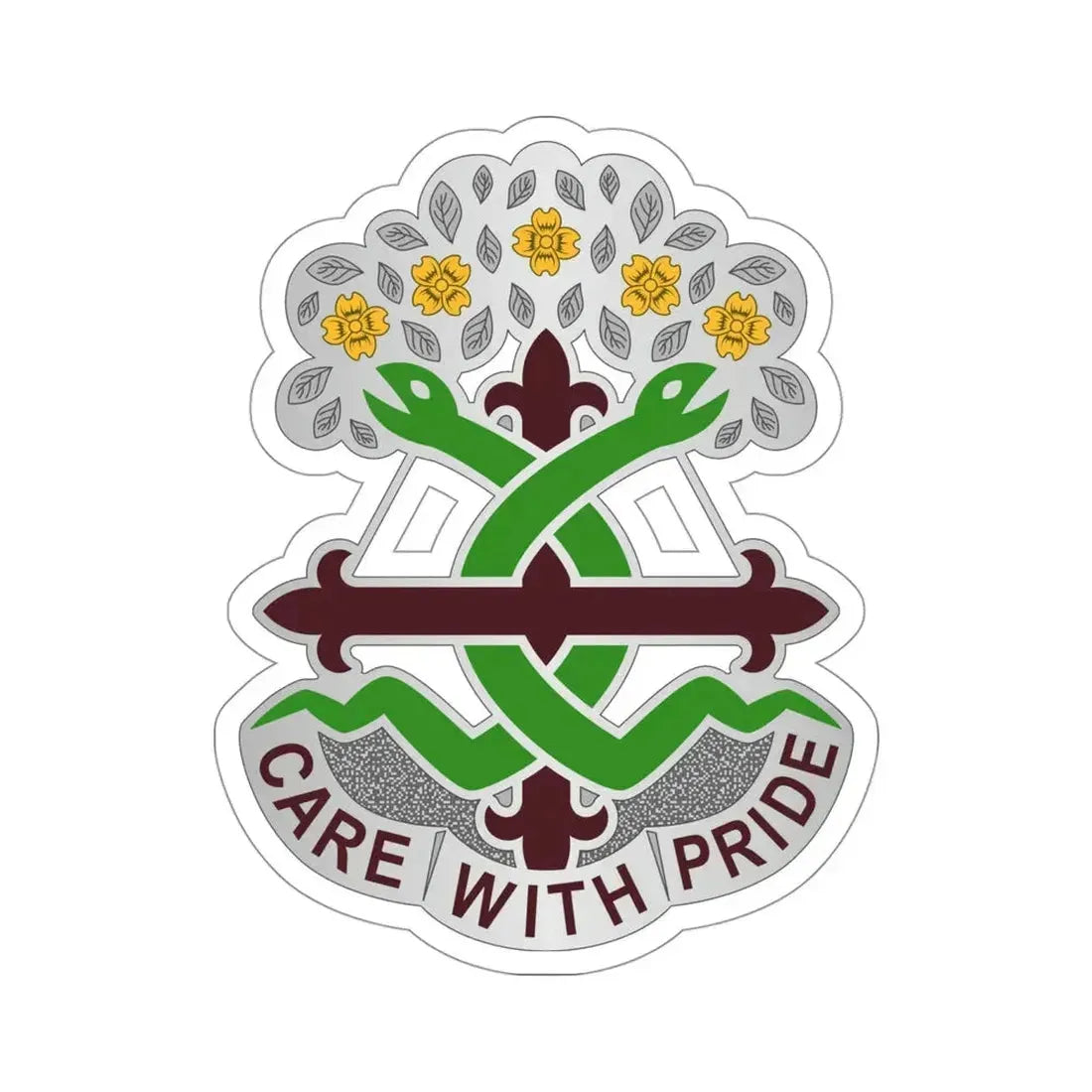 Dental Health Activity Fort Leonard Wood (U.S. Army) STICKER Vinyl Die-Cut Decal 4 Inch - The Sticker Space