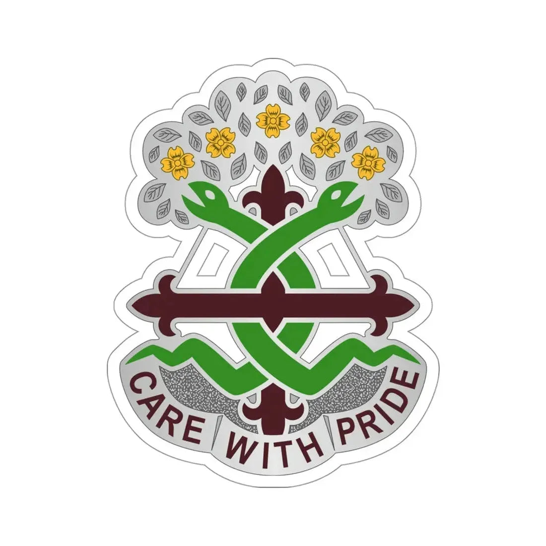 Dental Health Activity Fort Leonard Wood (U.S. Army) STICKER Vinyl Die-Cut Decal 4 Inch - The Sticker Space