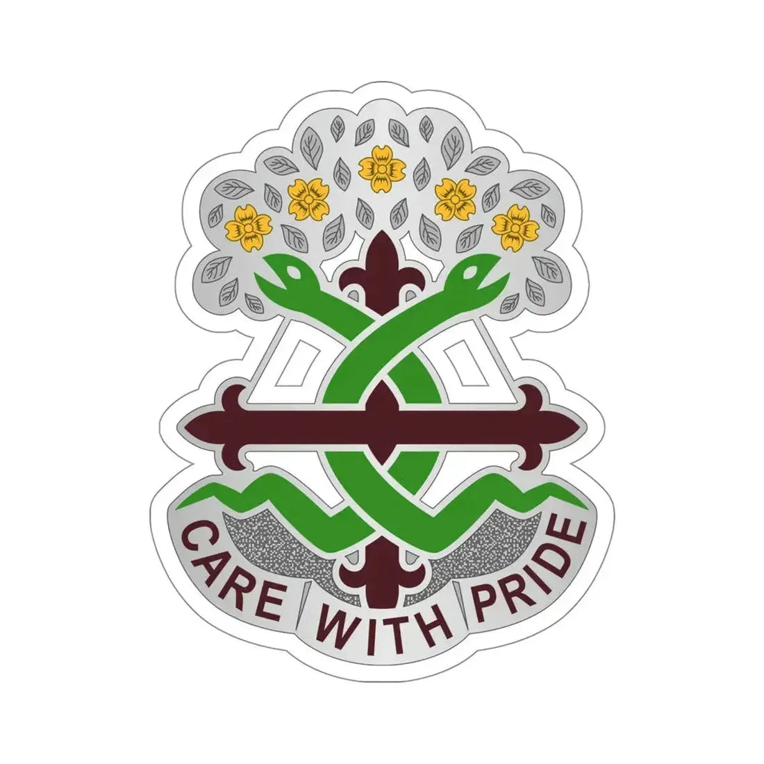 Dental Health Activity Fort Leonard Wood (U.S. Army) STICKER Vinyl Die-Cut Decal 5 Inch - The Sticker Space