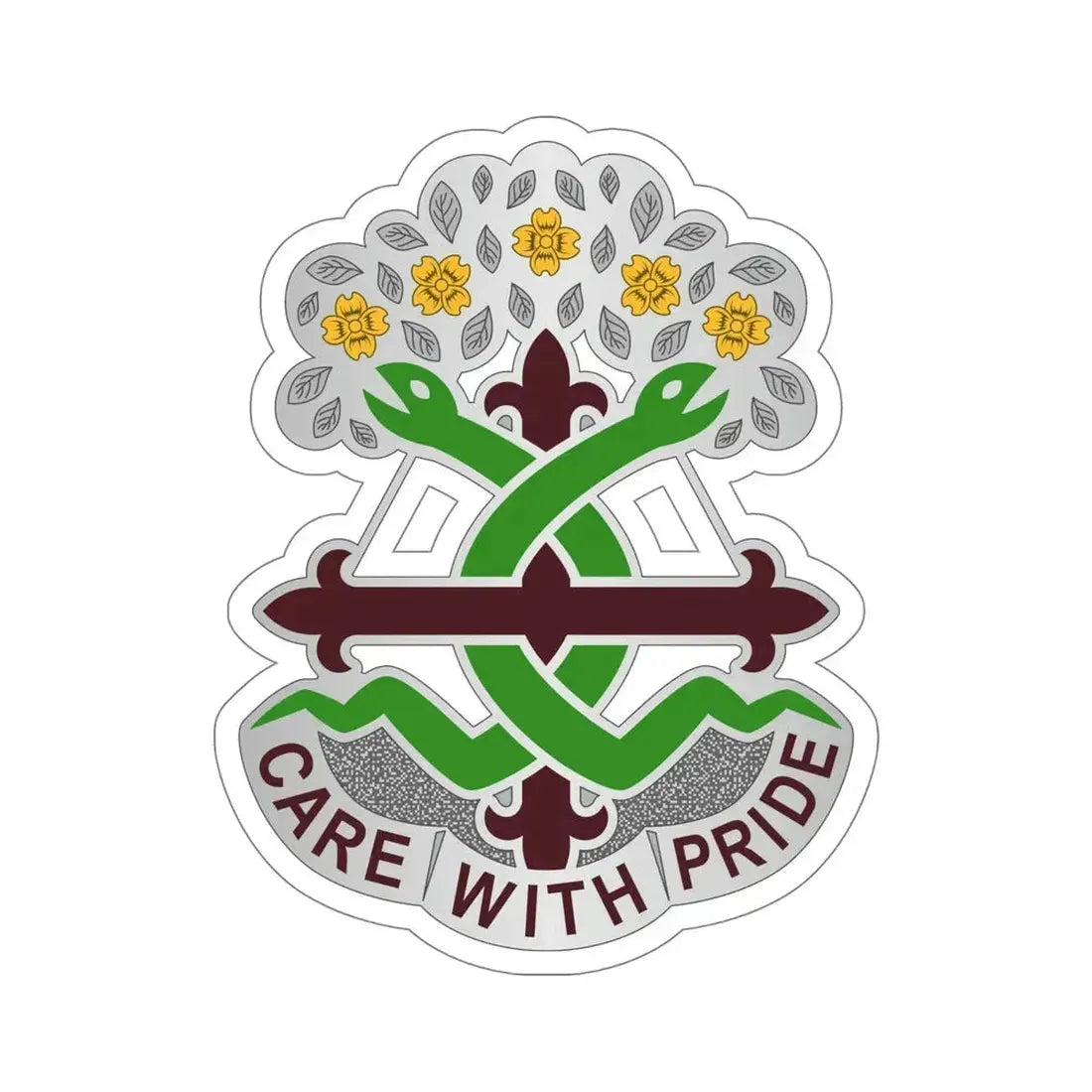 Dental Health Activity Fort Leonard Wood (U.S. Army) STICKER Vinyl Die-Cut Decal 6 Inch - The Sticker Space