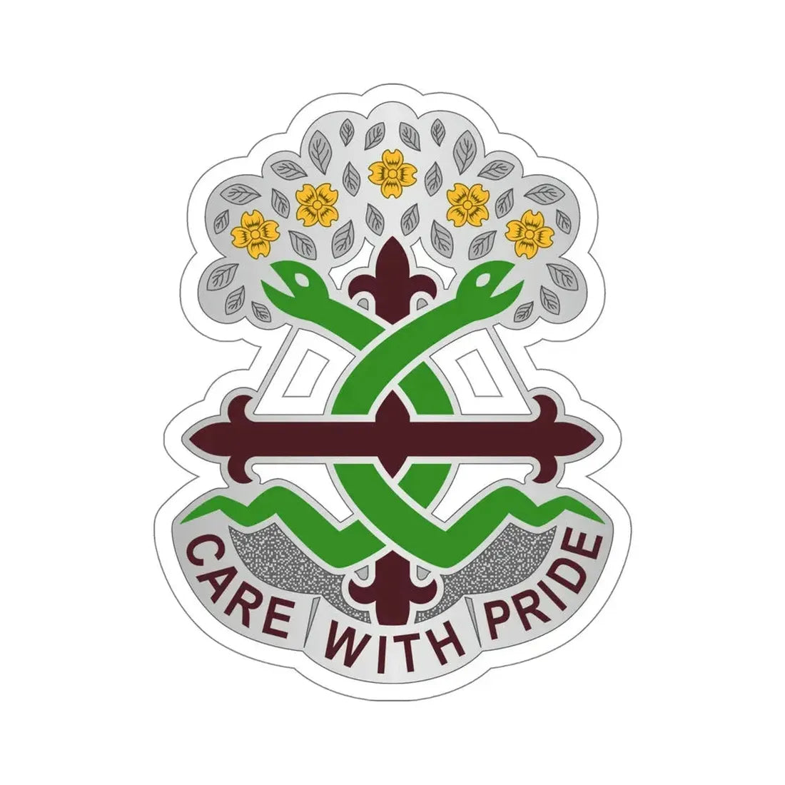 Dental Health Activity Fort Leonard Wood (U.S. Army) STICKER Vinyl Die-Cut Decal 6 Inch - The Sticker Space