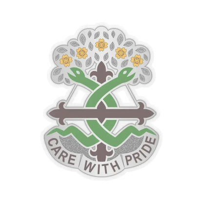 Dental Health Activity Fort Leonard Wood (U.S. Army) STICKER Vinyl Kiss-Cut Decal 2 Inch Transparent - The Sticker Space