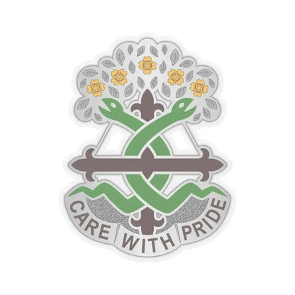 Dental Health Activity Fort Leonard Wood (U.S. Army) STICKER Vinyl Kiss-Cut Decal 3 Inch Transparent - The Sticker Space