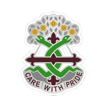 Dental Health Activity Fort Leonard Wood (U.S. Army) STICKER Vinyl Kiss-Cut Decal 4 Inch White - The Sticker Space