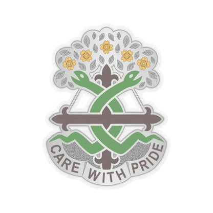 Dental Health Activity Fort Leonard Wood (U.S. Army) STICKER Vinyl Kiss-Cut Decal 6 Inch Transparent - The Sticker Space