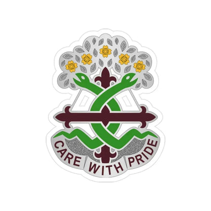 Dental Health Activity Fort Leonard Wood (U.S. Army) Transparent STICKER Die-Cut Vinyl Decal 2 Inch - The Sticker Space