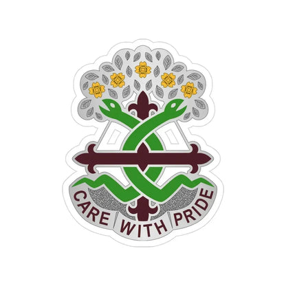 Dental Health Activity Fort Leonard Wood (U.S. Army) Transparent STICKER Die-Cut Vinyl Decal 3 Inch - The Sticker Space