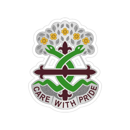 Dental Health Activity Fort Leonard Wood (U.S. Army) Transparent STICKER Die-Cut Vinyl Decal 4 Inch - The Sticker Space