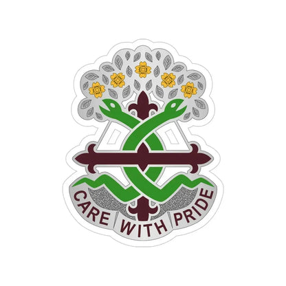 Dental Health Activity Fort Leonard Wood (U.S. Army) Transparent STICKER Die-Cut Vinyl Decal 5 Inch - The Sticker Space