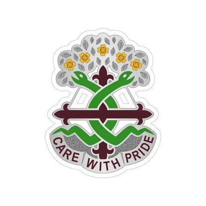 Dental Health Activity Fort Leonard Wood (U.S. Army) Transparent STICKER Die-Cut Vinyl Decal 6 Inch - The Sticker Space