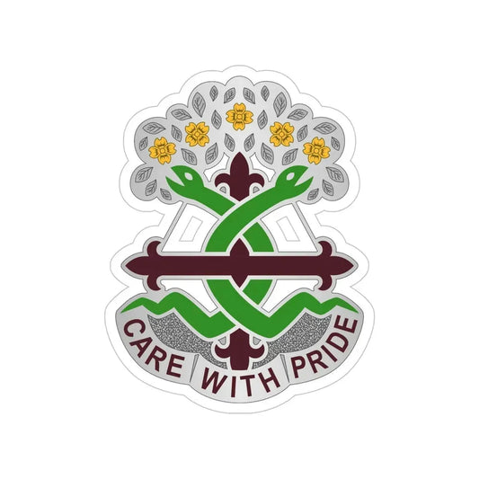 Dental Health Activity Fort Leonard Wood (U.S. Army) Transparent STICKER Die-Cut Vinyl Decal 6 Inch - The Sticker Space