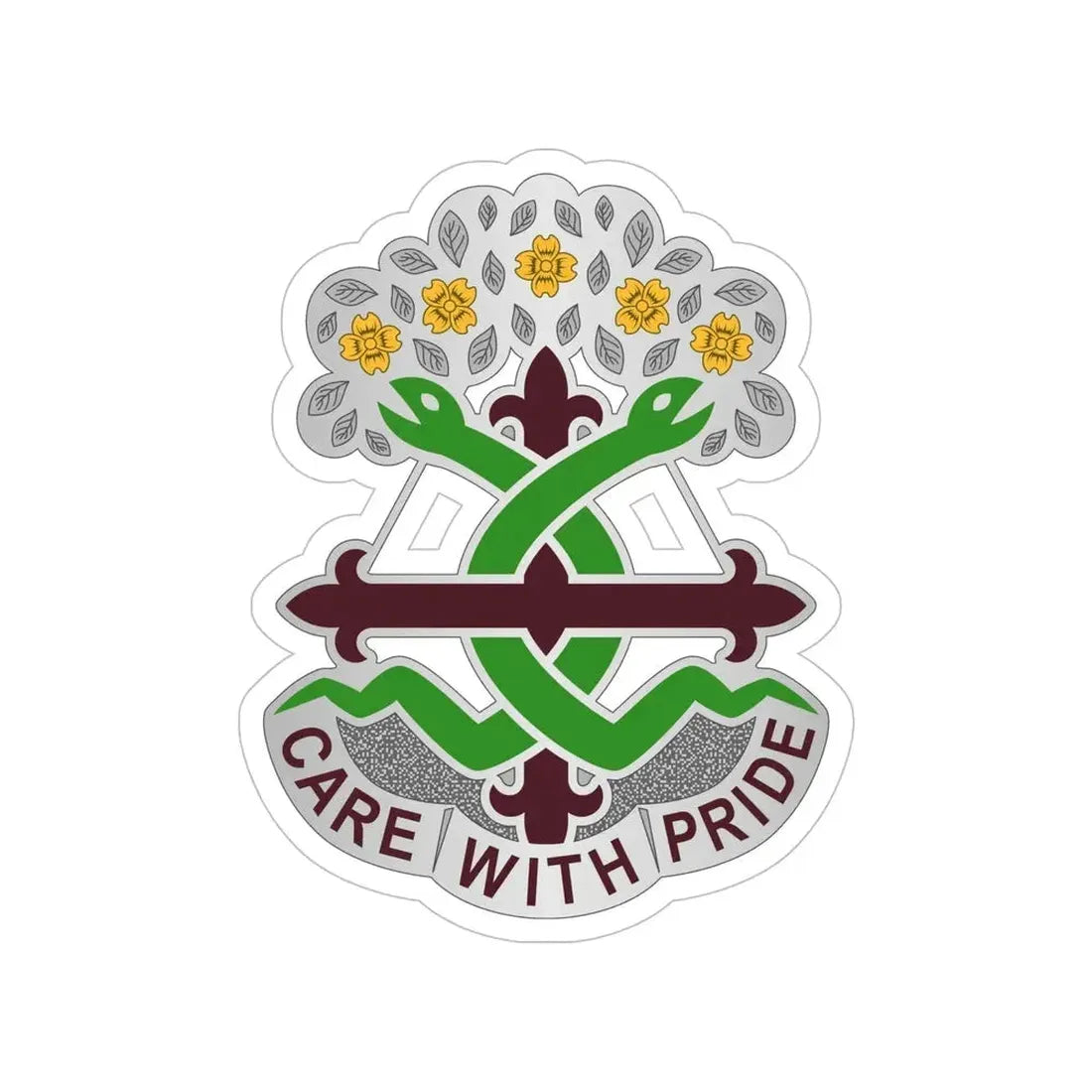 Dental Health Activity Fort Leonard Wood (U.S. Army) Transparent STICKER Die-Cut Vinyl Decal - The Sticker Space